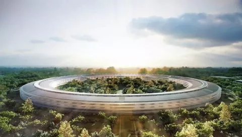 Controlli ambientali rapidi per il nuovo campus Apple a Cupertino