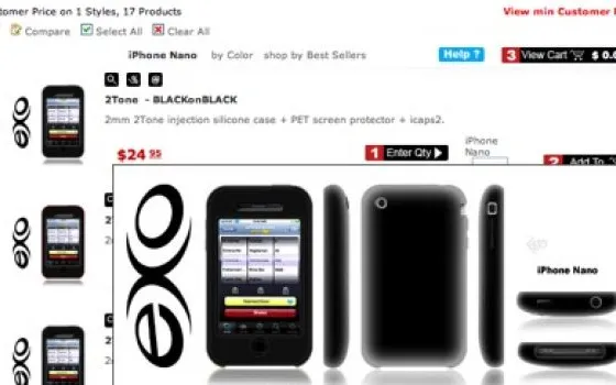 Foto del case per iPhone nano