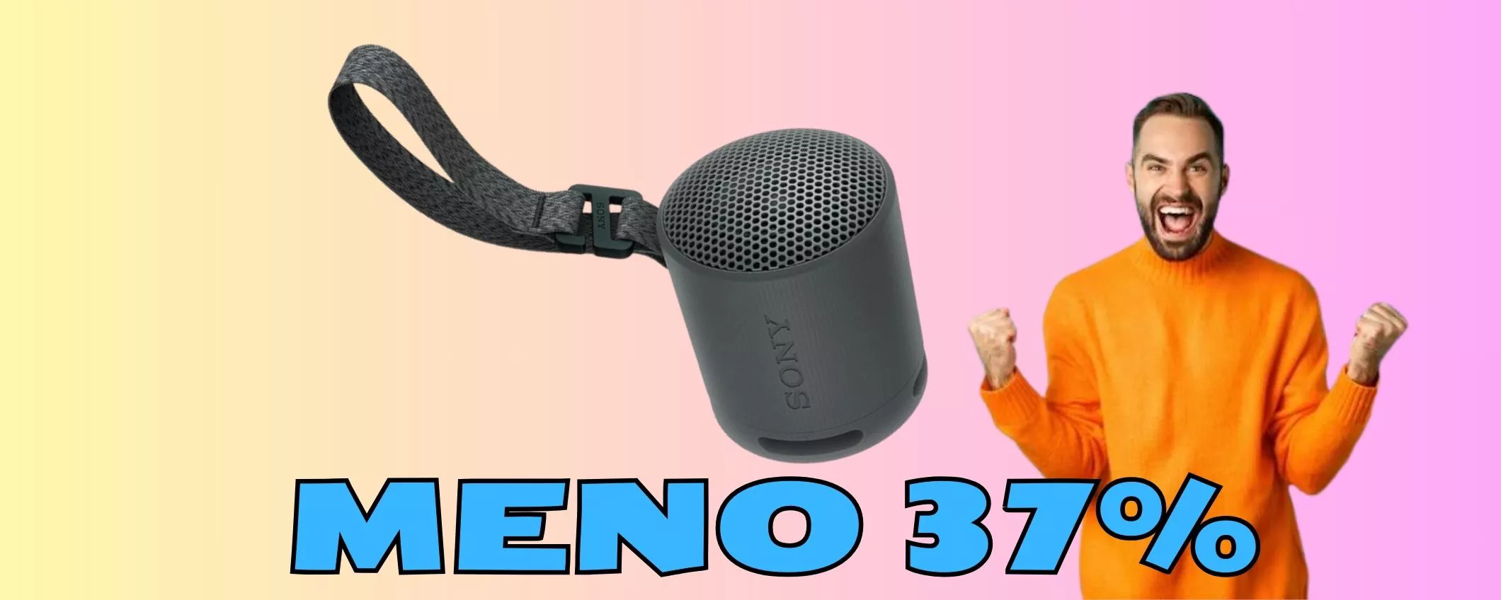 Sony SRS-XB100 grande qualità audio in super sconto!