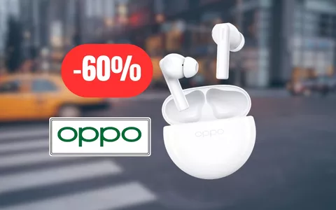 Cuffie bluetooth OPPO Enco Buds 2 al 60% di sconto: TUTTO VERO, OFFERTISSIMA Amazon