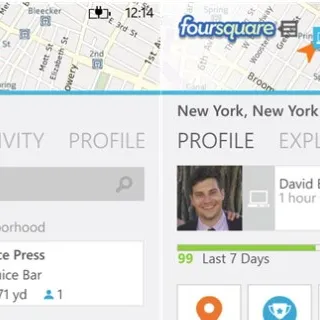 Foursquare aggiorna l'app per Windows Phone 8