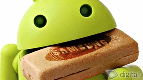 Android 4 ICS per i Samsung Galaxy nel 2012