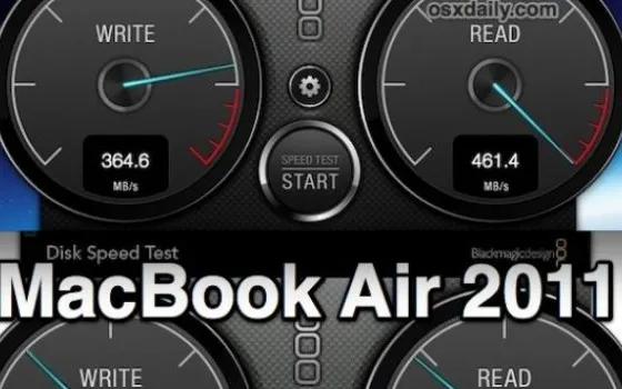 Le SSD dei nuovi MacBook Air sono più veloci del 217%