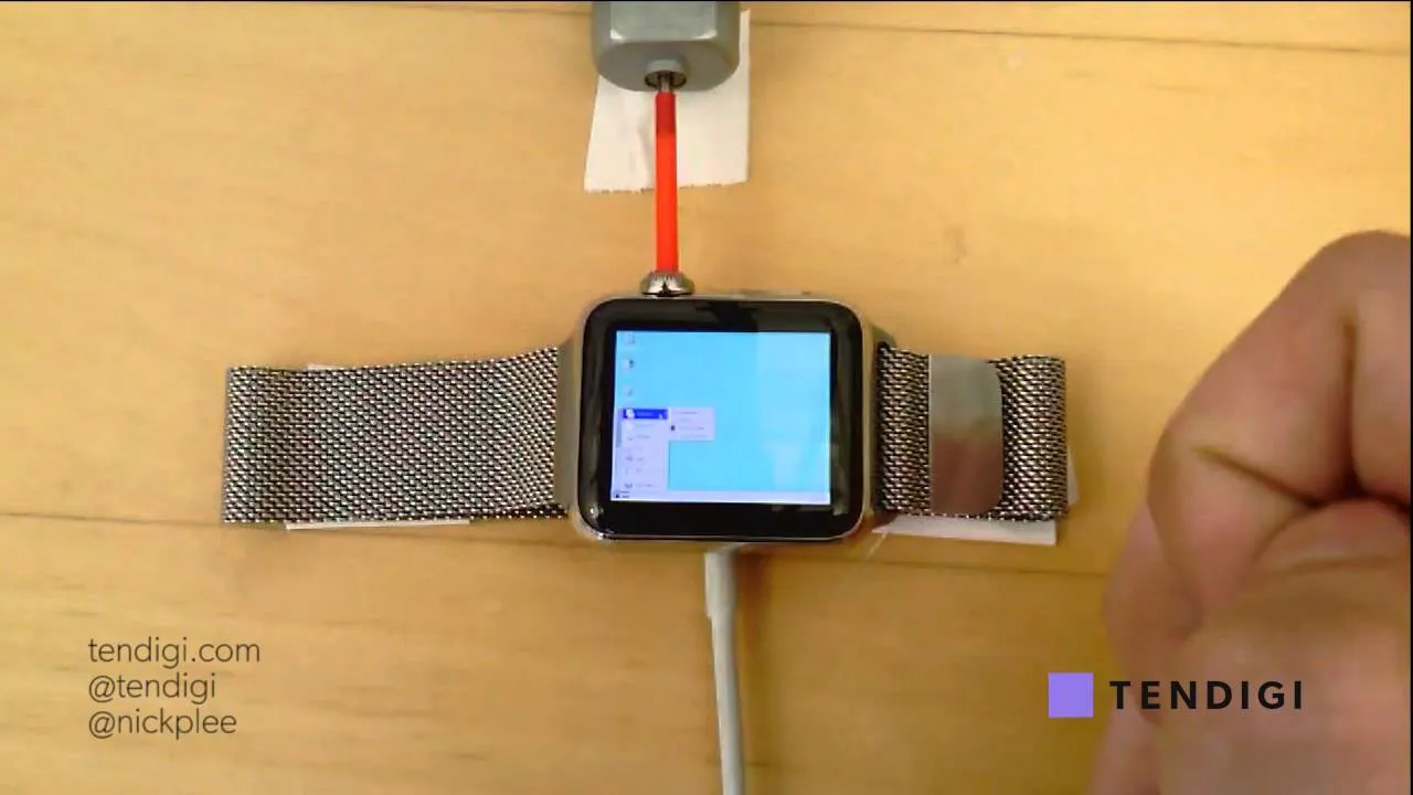 I installed Windows 95 on my Apple Watch