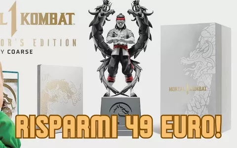 Mortal Kombat 1 Kollector Edition PS5, Amazon fa a fette il prezzo, il risparmio è mostruoso!