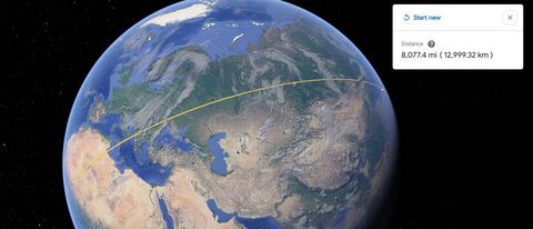 Google Earth: un tool per misurare distanze e aree