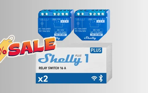Rendi più SMART casa con due interruttori intelligenti Shelly Plus a mini prezzo