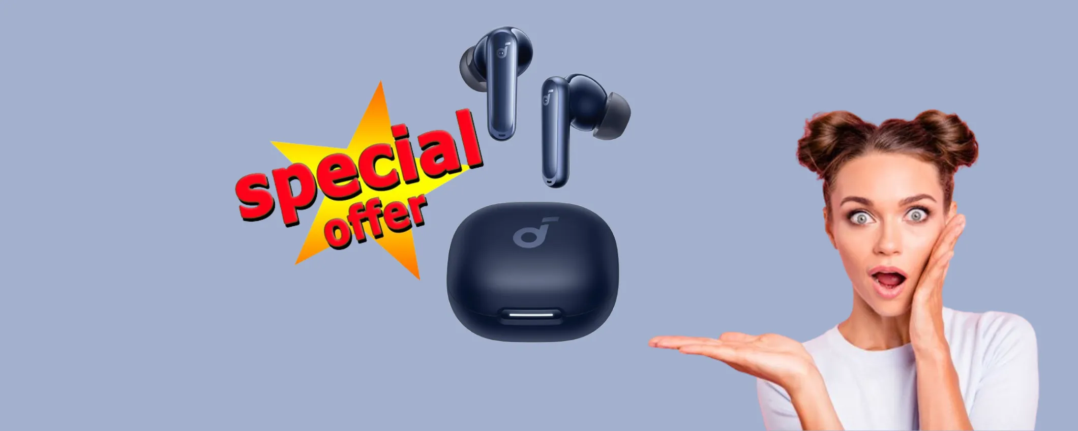 Cuffie Bluetooth Soundcore a quasi metà prezzo: ancora per poco su Amazon