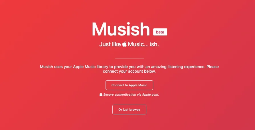 Apple Music via browser, grazie al (non ufficiale) Musish