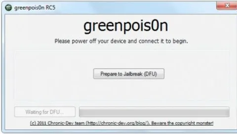 GreenPois0n RC5 iOS 4.2.1: rilasciata la versione Windows