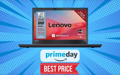 SCONTO PAZZO: Lenovo Notebook i5 -62% per il Prime Day Amazon