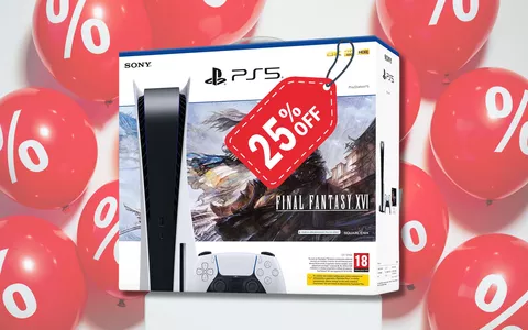 PlayStation 5 Standard Console + Final Fantasy XVI: Un'Offerta Imperdibile su Amazon!