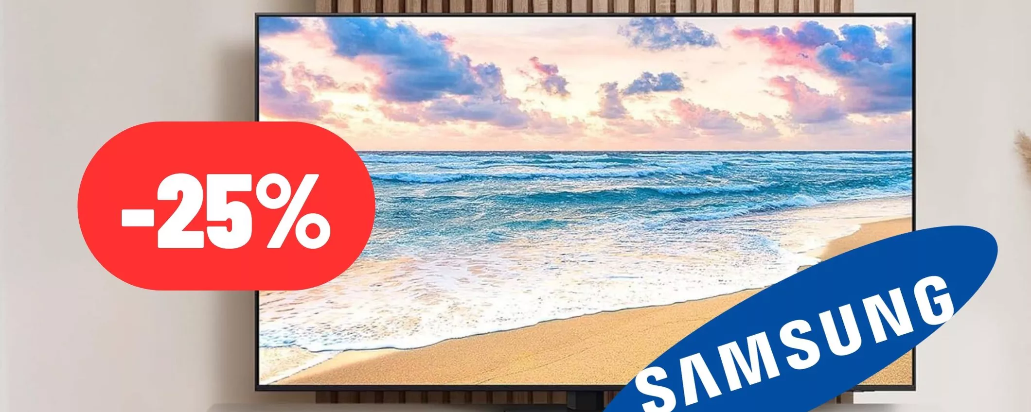 Samsung e Amazon lanciano la promo Prime Day sul TV QLED 4K da 55 pollici