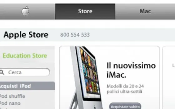 Nuovi iMac: i prezzi Educational