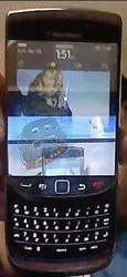 Screenshot rubato del BlackBerry 9800?