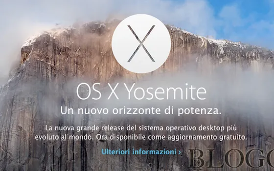OS X 10.10 Yosemite, ecco come procedere a download e installazione