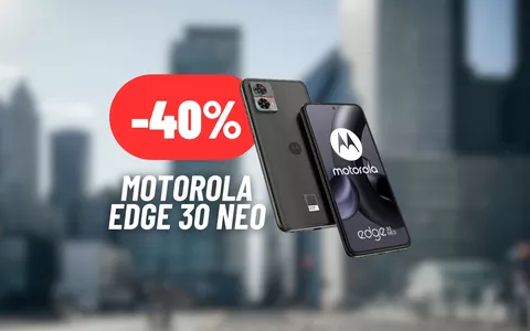 121€ RISPARMIATI sul Motorola Edge 30 Neo: sconto folle su eBay