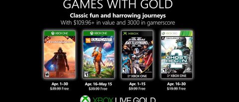 Microsoft annuncia i Games with Gold di aprile