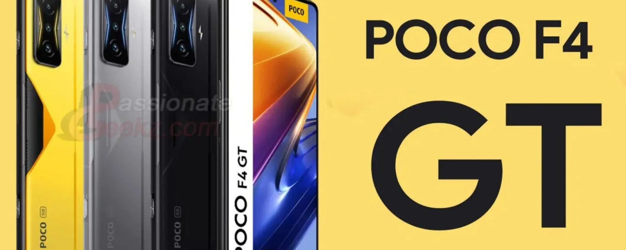 POCO F4 GT: tutto quello che sappiamo prima del debutto