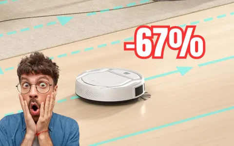 Amazon sconto folle: robot aspirapolvere, Alexa e 2200Pa (-67%)