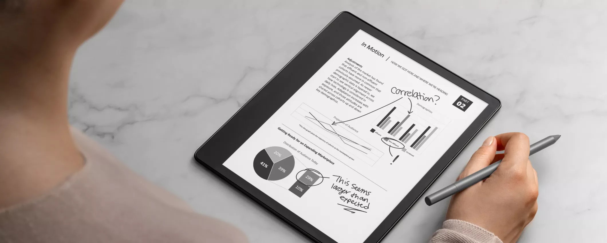 Amazon annuncia Kindle Scribe, il primo e-reader della serie che ti fa scrivere sullo schermo