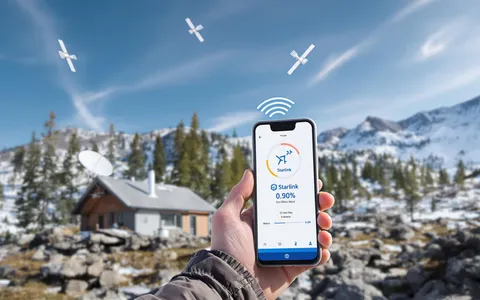 Smartphone compatibili con Internet via satellite di Starlink