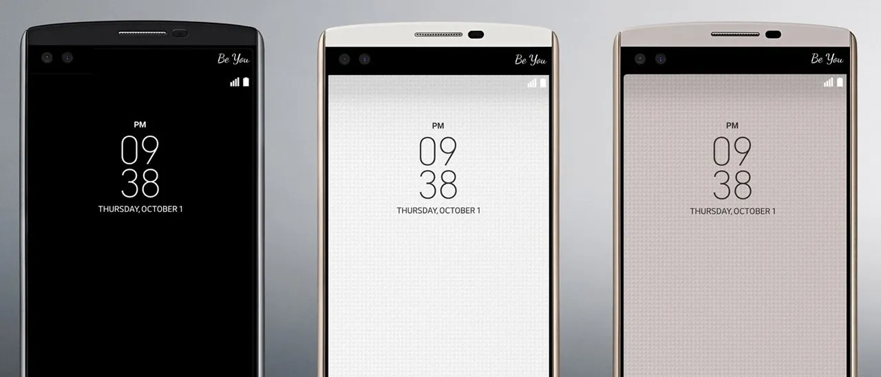 LG G5 con telaio in metallo nel 2016