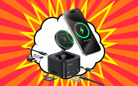 Mega coupon sconto del -40% sulla Stazione di Ricarica Magsafe 7-in-1