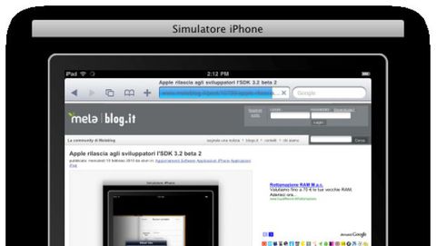 Alla scoperta di Safari per iPad con il simulatore