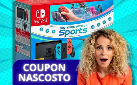 Nintendo Switch + Sports da PRENDERE ORA: corri su eBay e usa il COUPON NASCOSTO