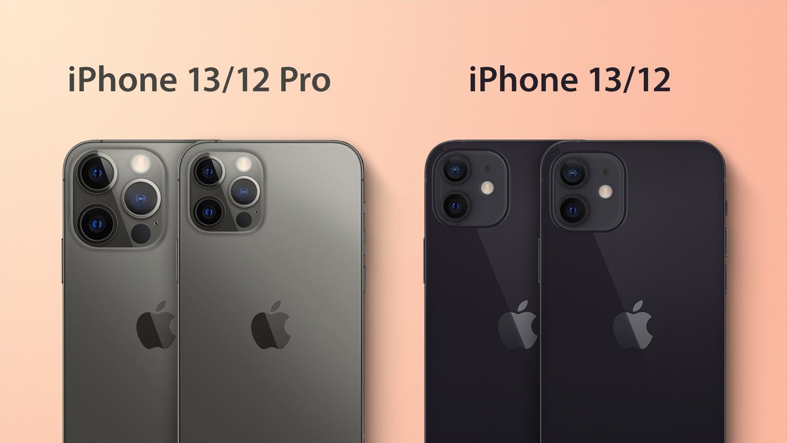 iphone 13 vs 12pro