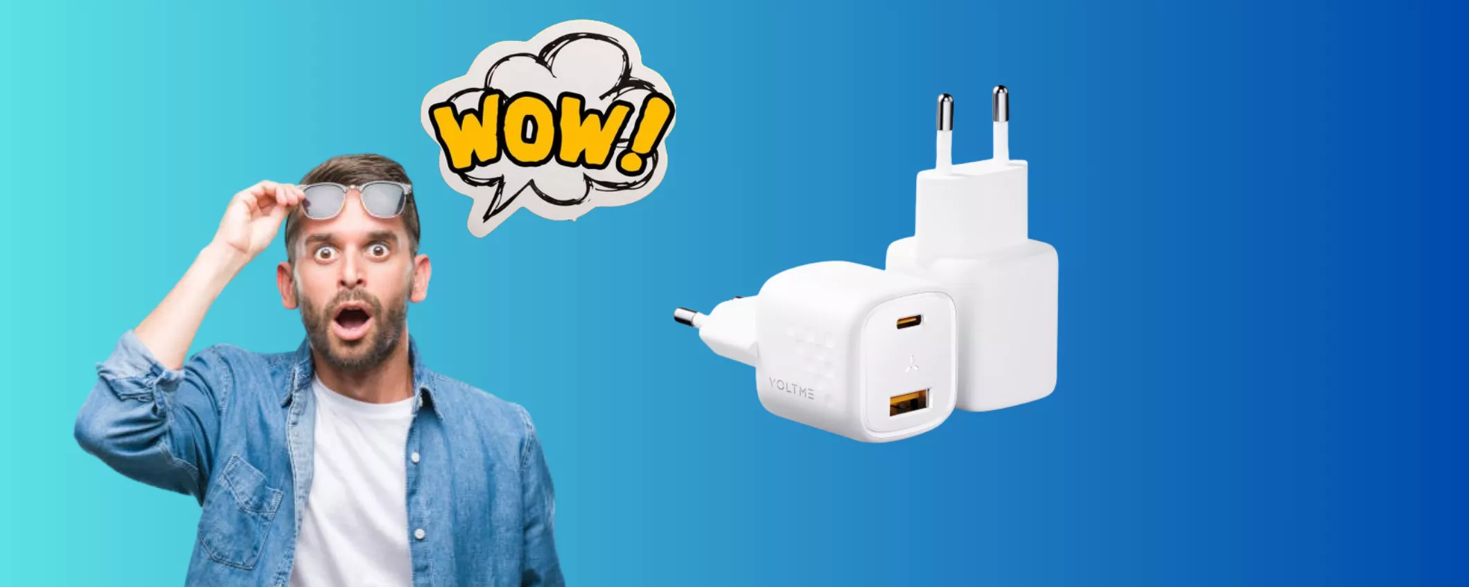 SOLO 18 EURO per 2 Caricatori USB-C da 30W: ancora per POCHISSIME ORE