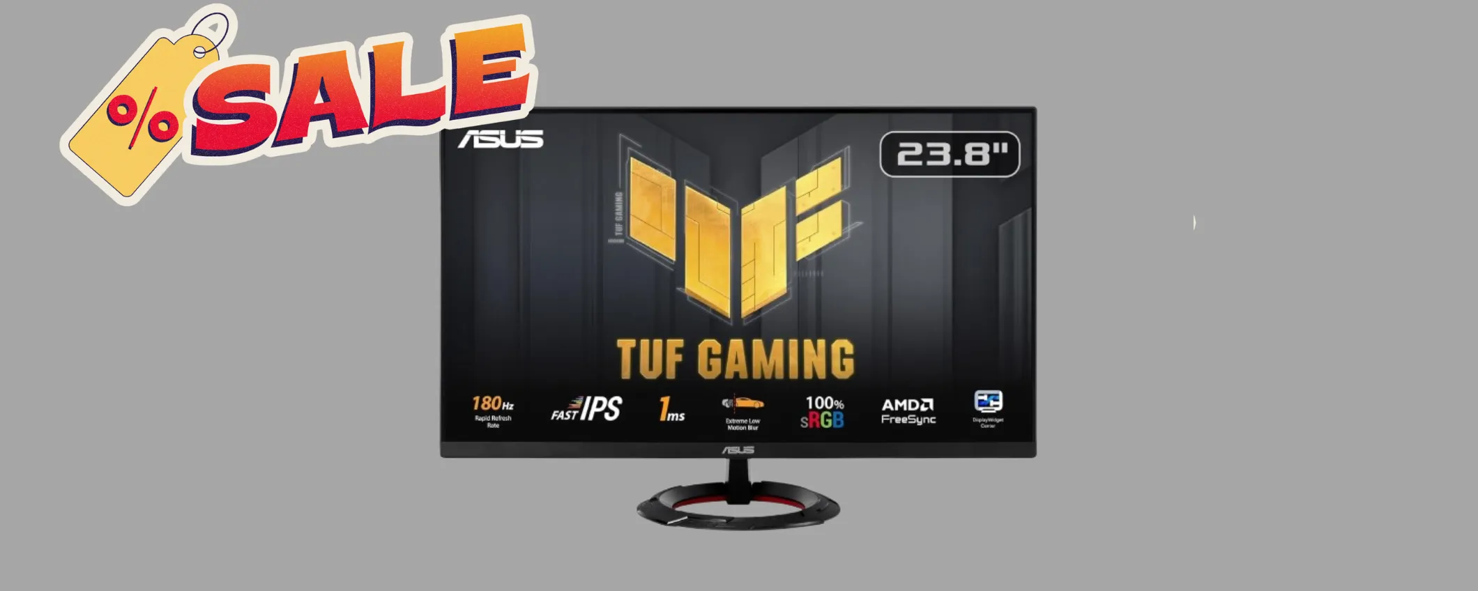 Monitor da gaming ASUS: prestazioni al top ad un prezzo mini