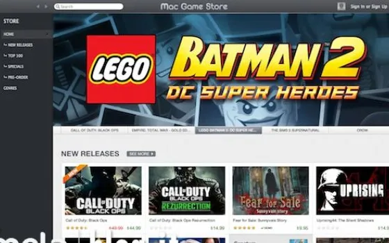 Mac Game Store lancia la sua app di download digitali