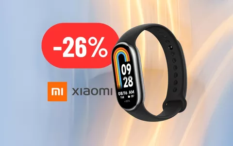 Xiaomi Mi Smart Band 8: per un monitoraggio della salute e dei social al TOP (-26%)