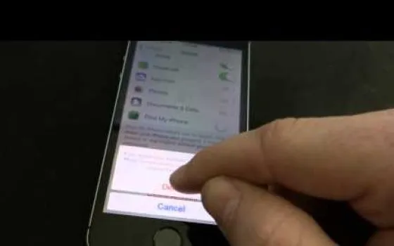 iOS 7, un bug fa disabilitare 'Trova il mio iPhone' senza password