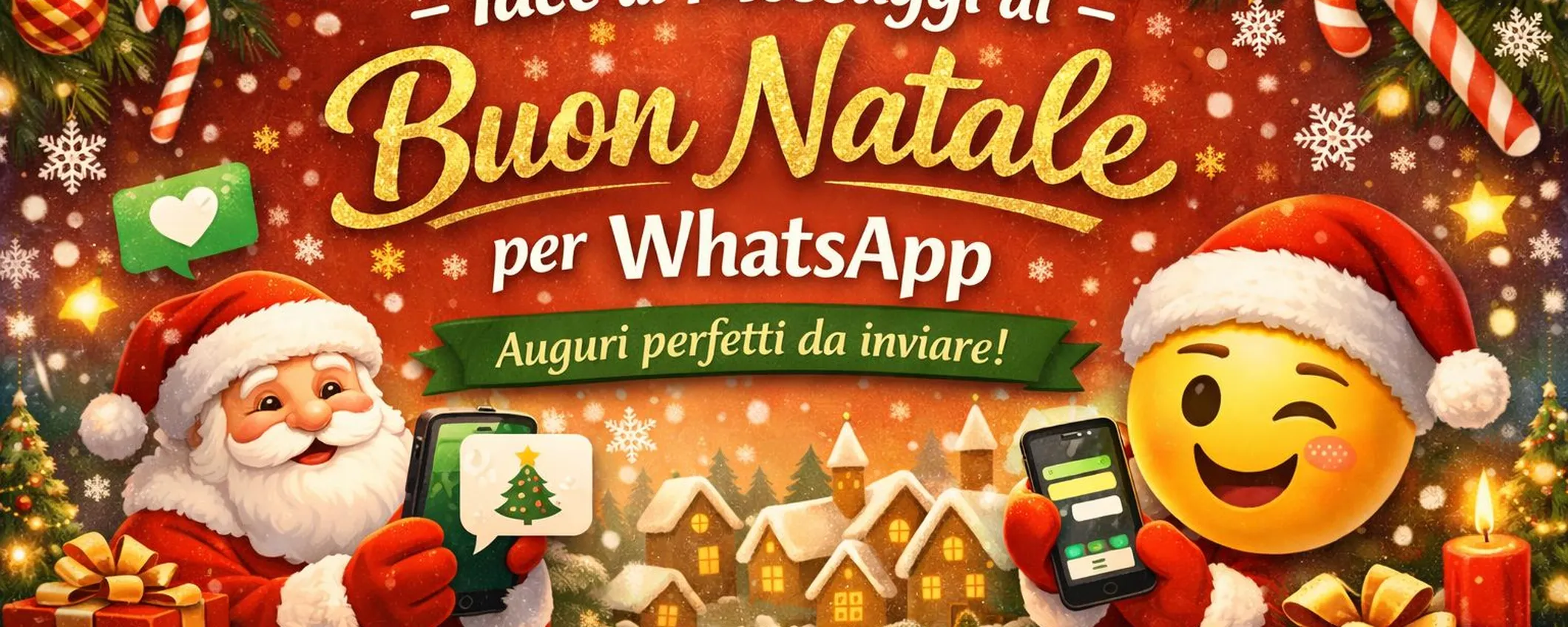 Auguri di Natale 2025 su WhatsApp: messaggi originali per amici, famiglia e colleghi