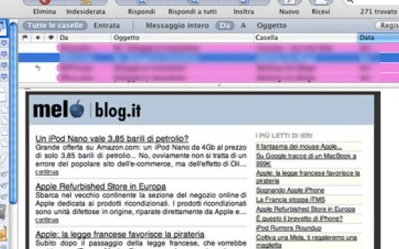 Parte la Newsletter di Melablog!