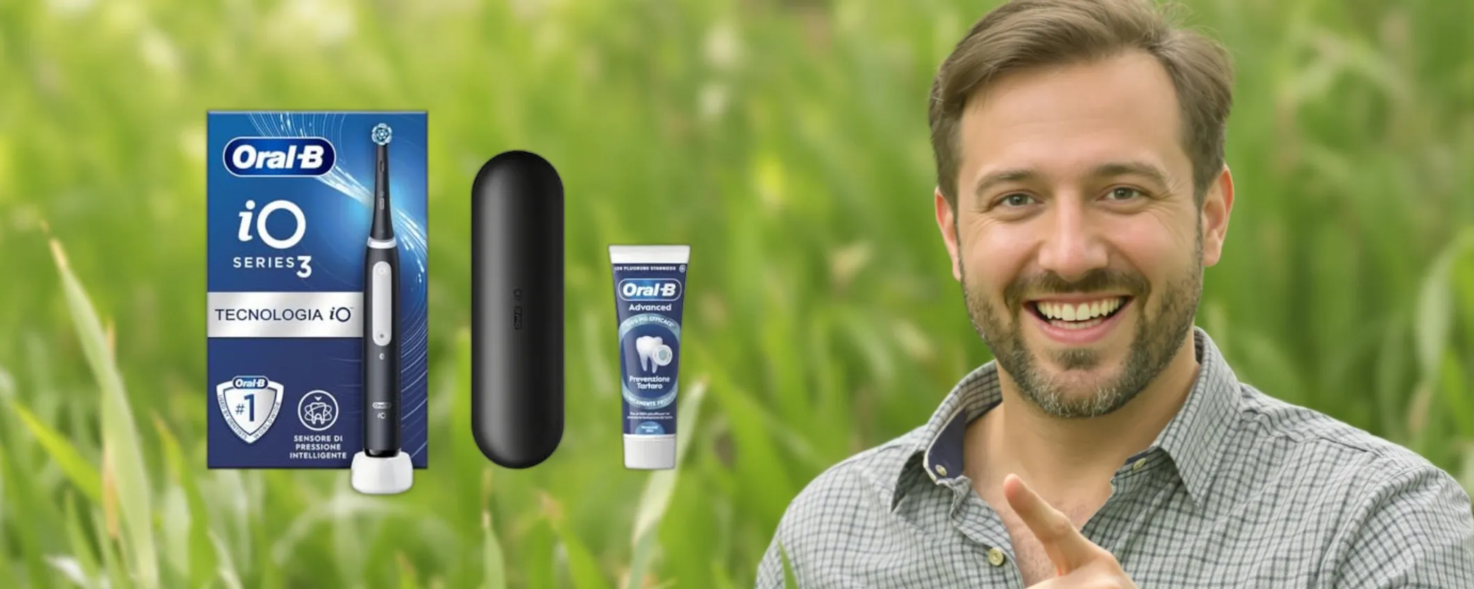 Spazzolino elettrico Oral-B iO 3 a meno di metà prezzo: ancora per pochissimo