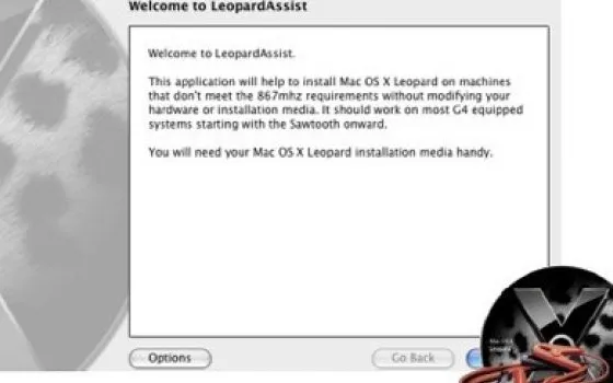 LeopardAssist: installare Leopard su Mac non supportati