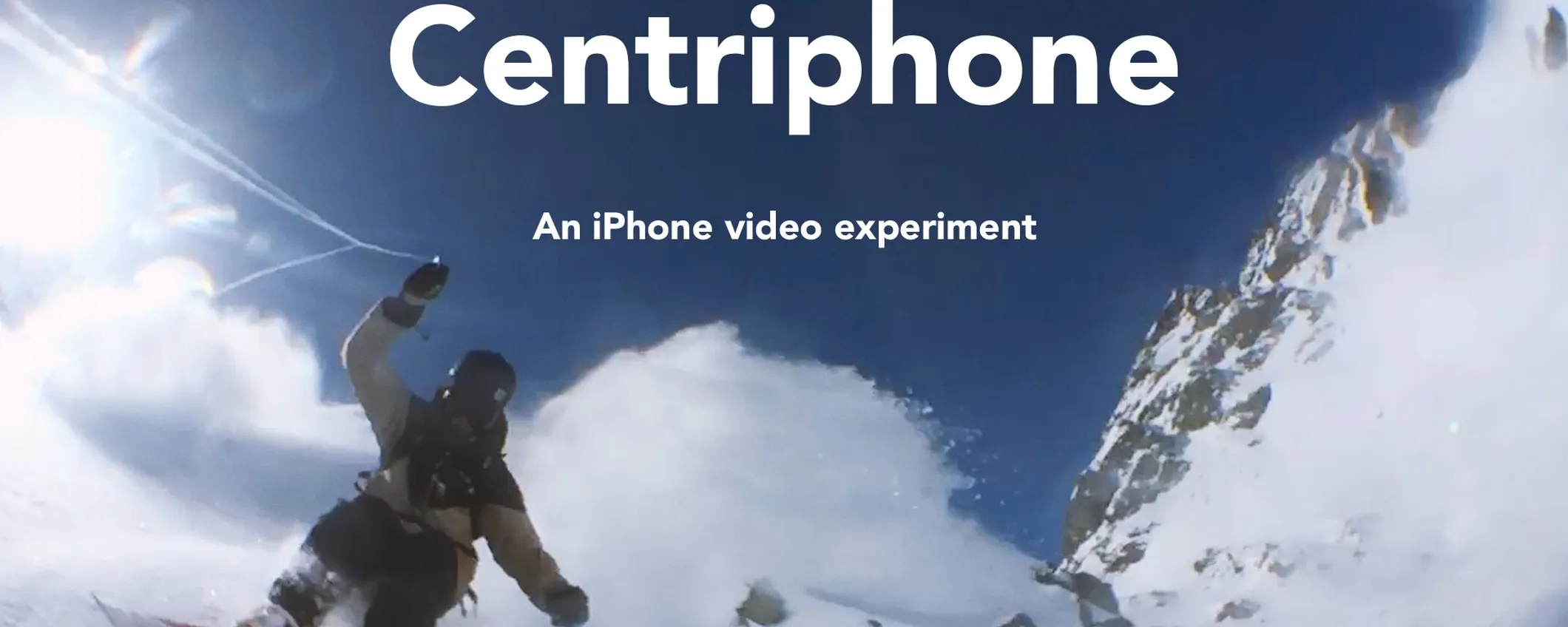 Centriphone trasforma iPhone in un'Action Camera a 360'