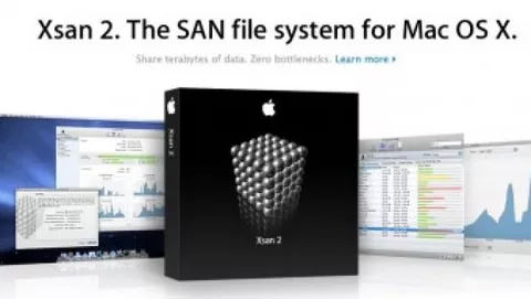 Apple introduce Xsan 2 e dismette Xserve RAID