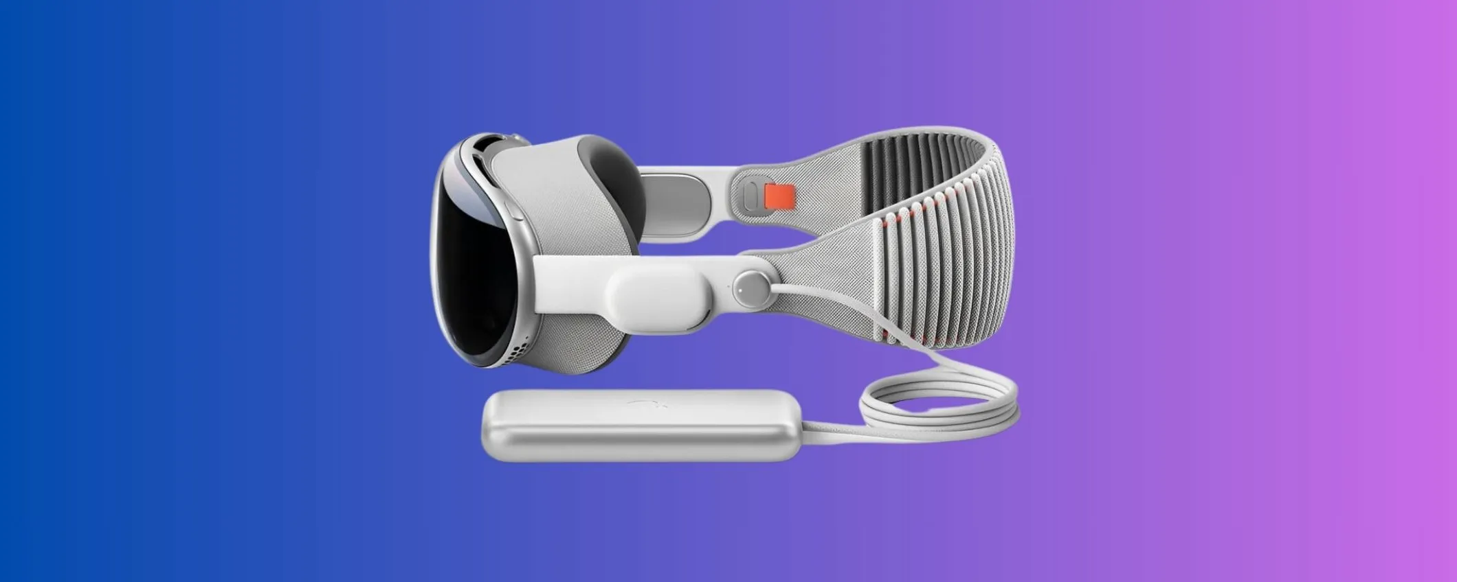 Vision Pro, arriva l'ipotesi della batteria in testa grazie ad un accessorio Meta