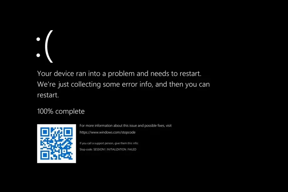 Windows 11, la Blue Screen of Death sarà nera