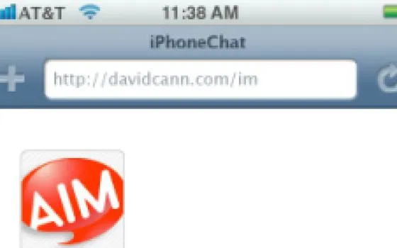 Anche iChat/AIM sbarca su iPhone