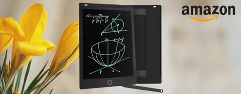 Tavoletta LCD per disegnare e cancellare: perfetta per TUTTI (13€)