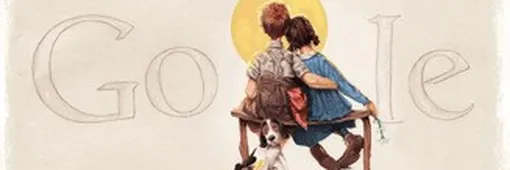 Google ricorda Norman Rockwell