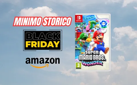 Super Mario Bros Wonder è al suo MINIMO STORICO su Amazon