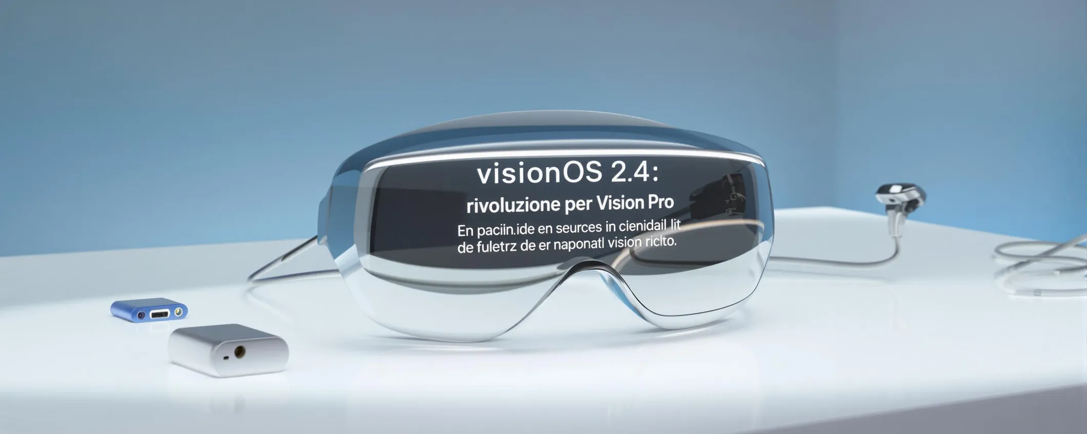 Apple lancia visionOS 2.4: le novità per Vision Pro