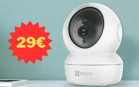 Sorveglia casa tua con videocamera EZVIZ in offerta su Amazon